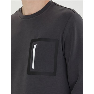 Antrasit Regular Fit Sweatshirt