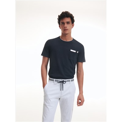 Chinohose mit hohem Baumwollanteil