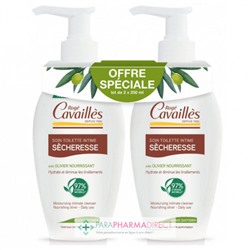 Rogé Cavaillès Soin Toilette Intime Naturel Spécial Sècheresse 2 x 500 ml