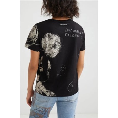 Camiseta 100% algodón Mickey Mouse