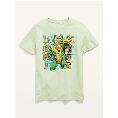 Gender-Neutral Licensed Pop-Culture Oversized T-Shirt For Kids