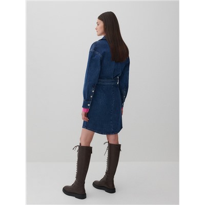 Jeanshemdkleid