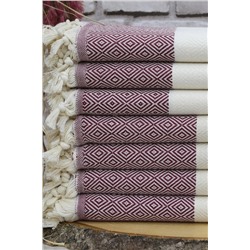 Fabric Box, %100 Doğal Pamuk Elmas Peştemal Banyo Havlusu Türk Havlusu Hamam Plaj Havlusu