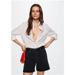 Short vaquero recto -  Mujer | MANGO OUTLET Melilla