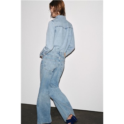 JEANS ZW COLLECTION WIDE LEG TIRO BAJO