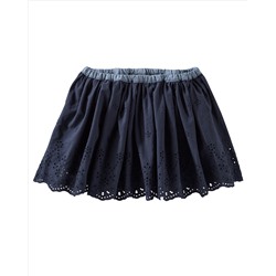 Eyelet Skirt