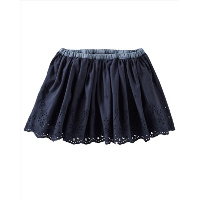 Eyelet Skirt