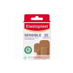 Elastoplast Pansements Peaux Sensibles Peaux Métisses x20