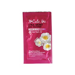 МАСКА ДЛЯ НЕПОСЛУШНЫХ ВОЛОС С ЦУБАКУ МАСЛОМ И ГИАЛУРОНОМ 30МЛ/X*CUTE ME XTRA MOIST HAIR TREATMENT TSUBAKI OIL & HYALURON 30ML  Маска для волос Tsubaki oil & HYALURON сразу глубоко проникает в структуру волоса и уплотняет ее. Насыщенный питательный соста