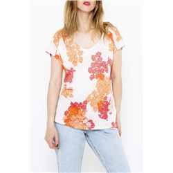 Camiseta de lino Blanco roto