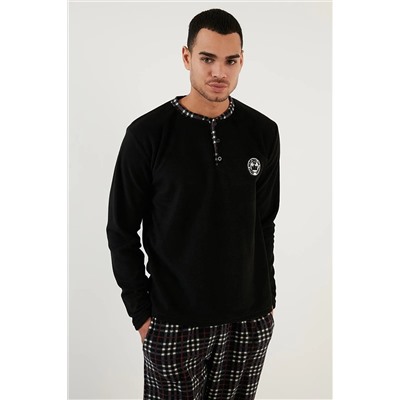 Buratti Regular Fit Bisiklet Yaka Kışlık Yumuşak Dokulu Polar Pijama Takımı 6096100, Buratti                                            
                                            Regular Fit Bisiklet Yaka Kışlık Yumuşak Dokulu Polar Pijama Takımı 6096100