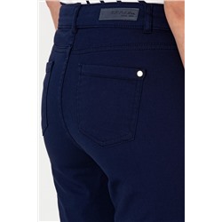 Kadın Lacivert Toothpick Fit Kanvas Pantolon