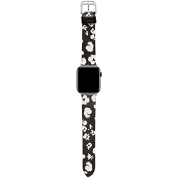 Ted Baker  Floral Print Leather smartwatch band compatible with Apple watch strap 38mm, 40mm