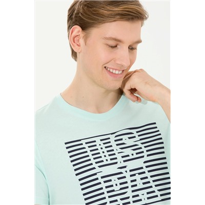 Erkek Nil Bisiklet Yaka Tişört