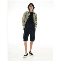 Cargo-Shorts aus Baumwolle