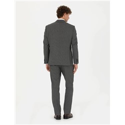 Füme Slim Fit Takım Elbise