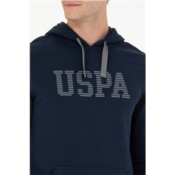 Erkek Lacivert Basic Sweatshirt