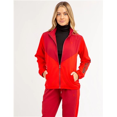 STRETCH WOVEN TRACK JACKET