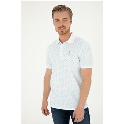 Erkek Regular Fit Polo Yaka Mint Tişört