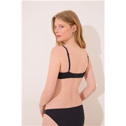 Sujetador CHARMING 'maternity' canalé negro