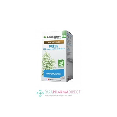 ArkoPharma ArkoGélules - Prêle - Reminéralisation - BIO 45 gélules