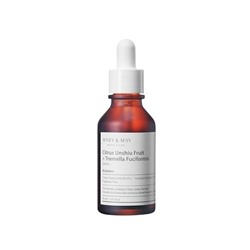 Citrus Unshiu+Tremella Fuciformis Serum Сыворотка Mary & May с экстратом зелёного мандарина + грибами тремеллы