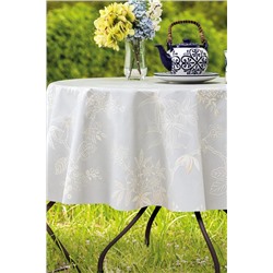 Jannie Pvc Masa Örtüsü - Gri - 140 cm