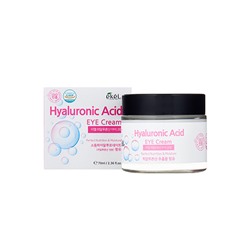 EKEL Hyaluronic Acid EYE Cream Крем для кожи вокруг глаз с гиалуроновой кислотой 70мл