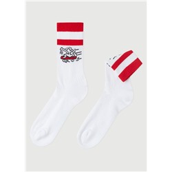 Kurze Sportsocken Keith Haring™ für Herren