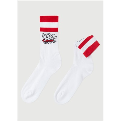 Kurze Sportsocken Keith Haring™ für Herren