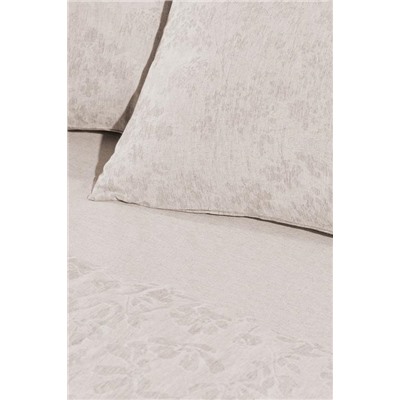 Cluny King Size Jakarlı Nevresim Takımı - Gri
