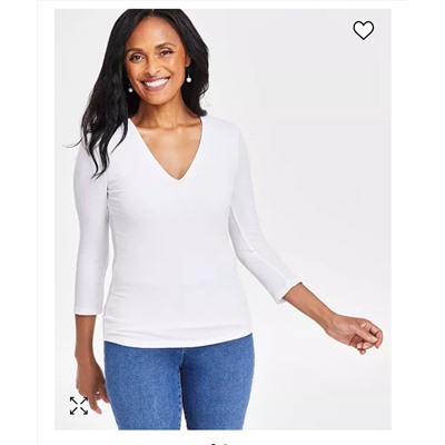 I.N.C. International Concepts Women's Ribbed Top