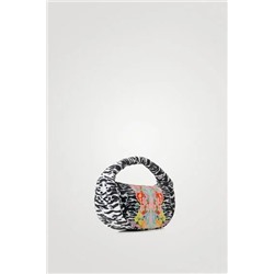 Bolso bandolera cebra