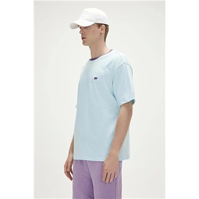 Bad Bear, Adios 0 Yaka Erkek Tshirt - Mavi