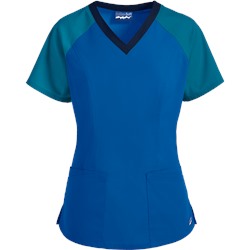 Butter-Soft Scrubs by UA™ Raglan Sleeve Four Pocket Top