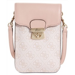 GUESS Jacqui Chit Chat Mini Phone Signature Crossbody