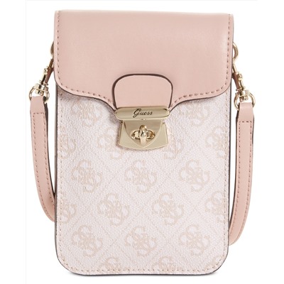 GUESS Jacqui Chit Chat Mini Phone Signature Crossbody