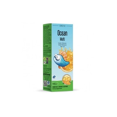 Комплекс витаминов для детей ORZAX OCEAN Multi Syrop 150 мл