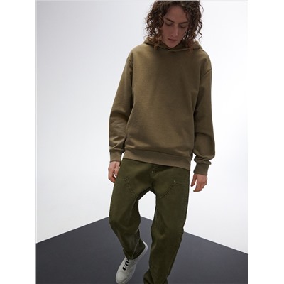 Hoodie mit Wascheffekt