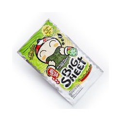Большие чипсы из водорослей нори Tao Kae Noi 4g / Tao Kae Noi crispy seaweed big sheet 4g