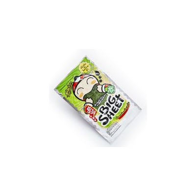 Большие чипсы из водорослей нори Tao Kae Noi 4g / Tao Kae Noi crispy seaweed big sheet 4g
