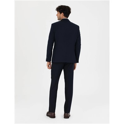 Lacivert Slim Fit Takım Elbise
