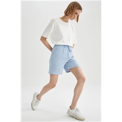 Defacto Regular Fit Geri Dönüşümlü Bermuda Şort U4570AZ21HS