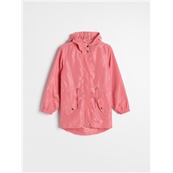 Parkajacke mit Kapuze