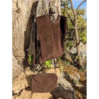 Сумка - трансформер PELLE- SHOPPER ASA (440) marron АКЦИЯ