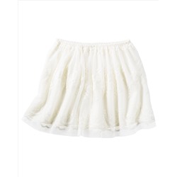Floral Tulle Skirt