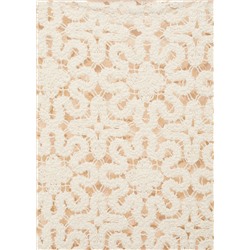Jersey crochet flores