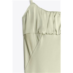 SATIN SLIP DRESS