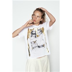 METALLIC T-SHIRT