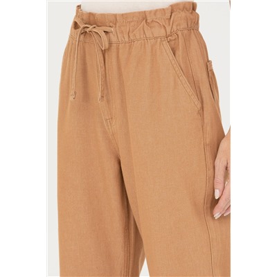 Kadın Camel Jean Pantolon